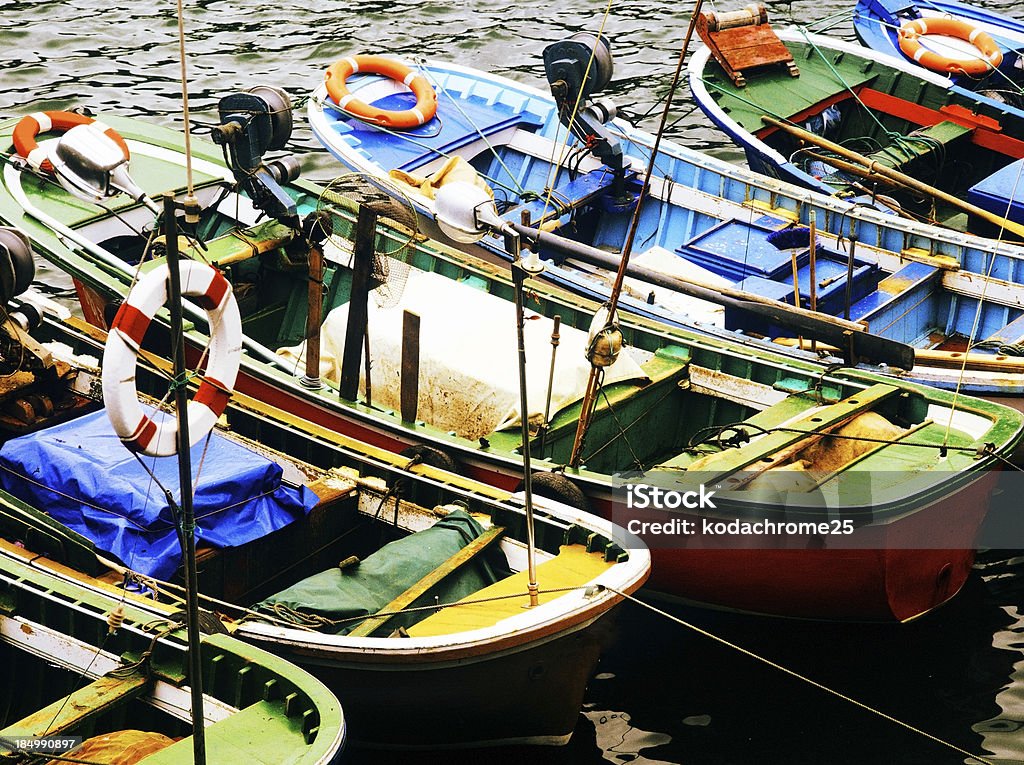 Sur le port - Photo de Asturies libre de droits