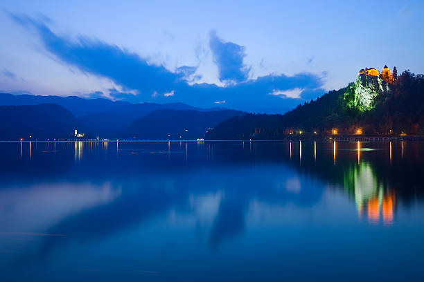 istock Lake Bled with Castle in Slovenia 184991158