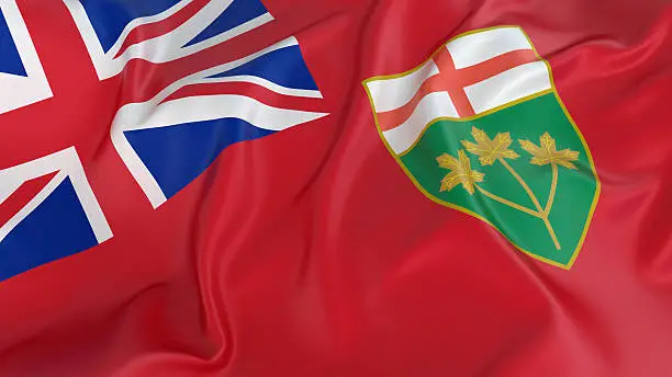 Photo of Ontario Flag