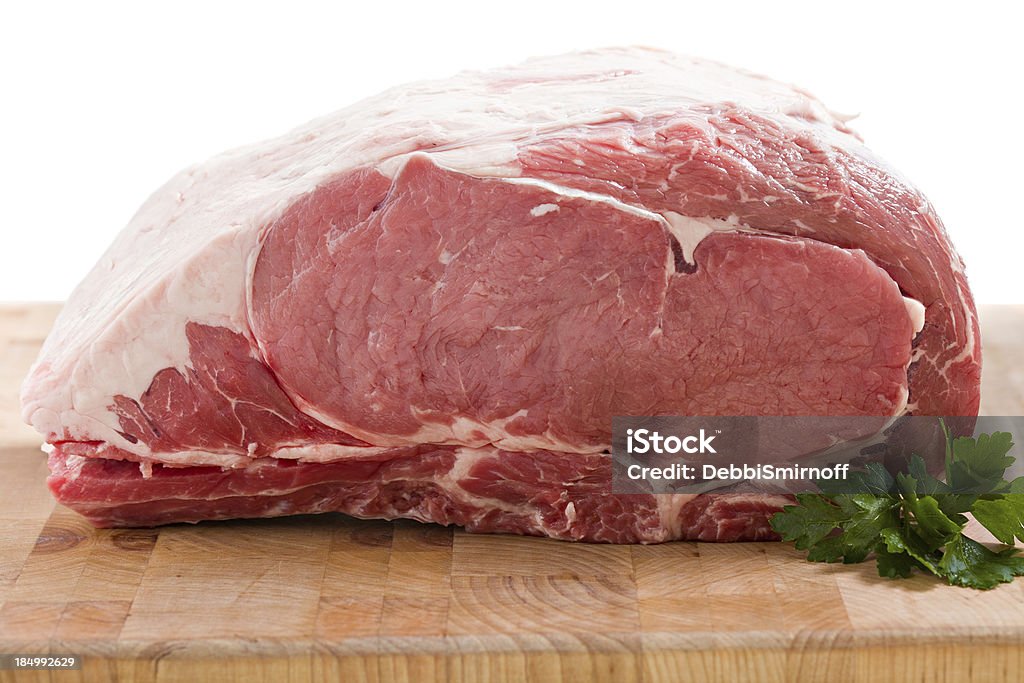 Raw do assado de Prime Rib - Foto de stock de Cru royalty-free