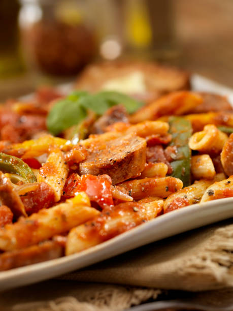 istock Italian Sausage and Pepper Penne 184992701