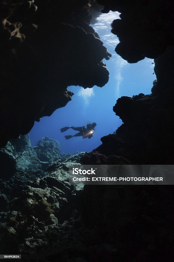 Was ist verstecken in der Höhle - Lizenzfrei Groß Stock-Foto