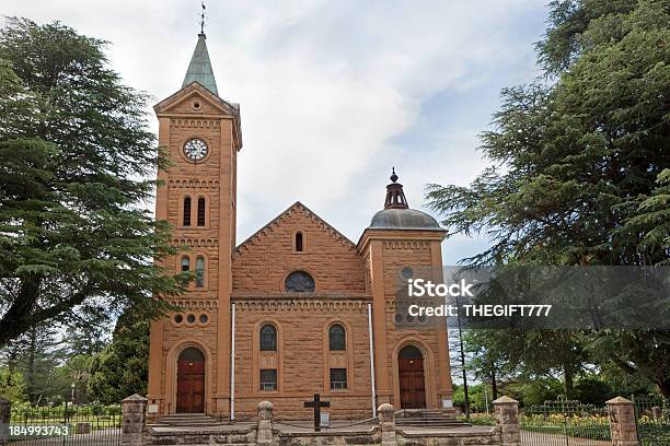 Dutch Reformed Church In Ficksburg Stock Photo - Download Image Now - Building Exterior, Built Structure, Christianity