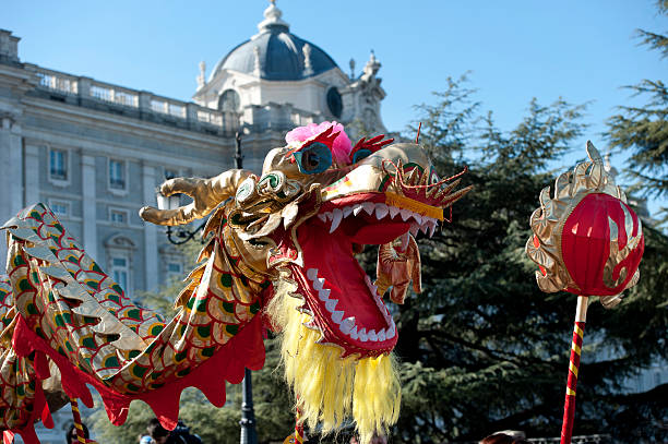 Ceremonial Chinese New Year Dragon