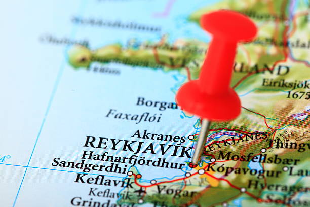 istock Reykjavik Map, Iceland - Europe 184994650