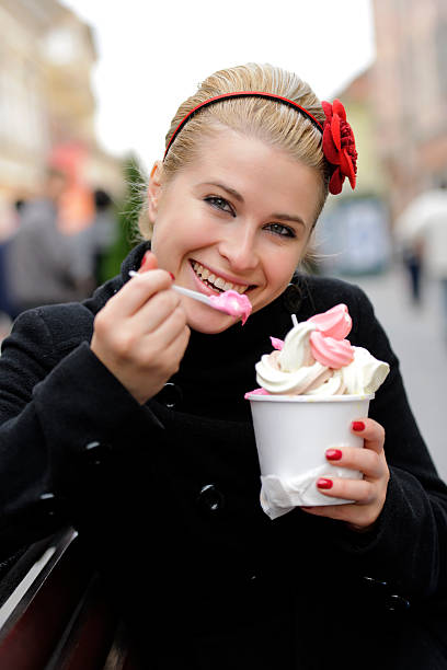 istock woman with ice cream 184994910