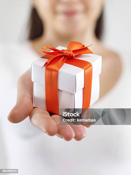 Gift Box Stock Photo - Download Image Now - Gift, Giving, Adult