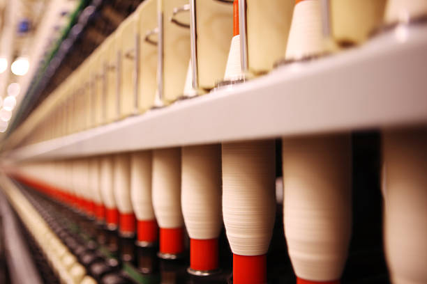 Auto Coner in Textile Spinning unit.