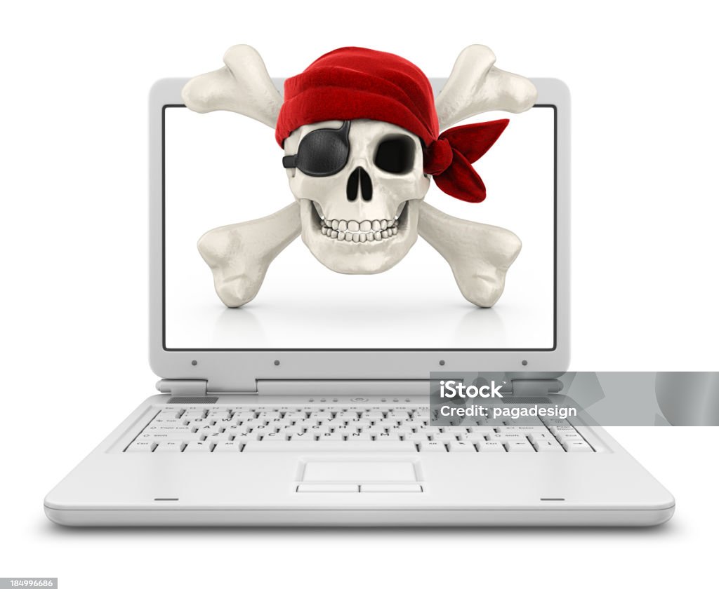 La piratería en internet - Foto de stock de Corrupción corporativa libre de derechos