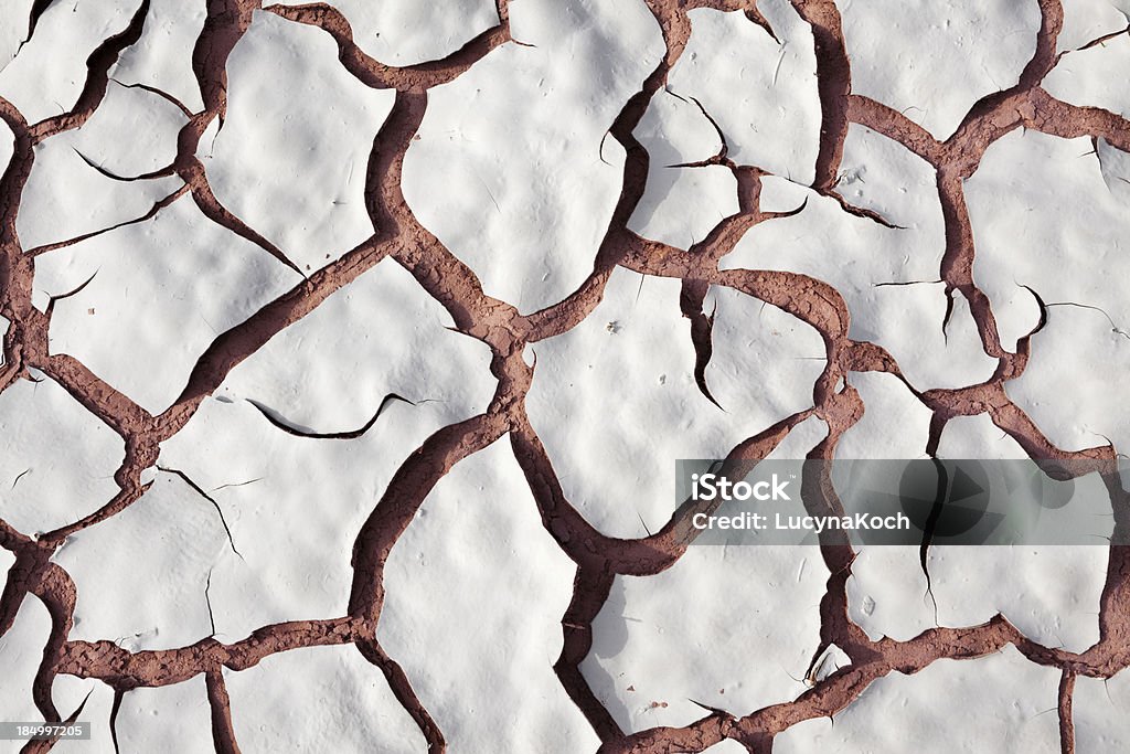 Rissige Boden - Lizenzfrei Ausgedörrt Stock-Foto