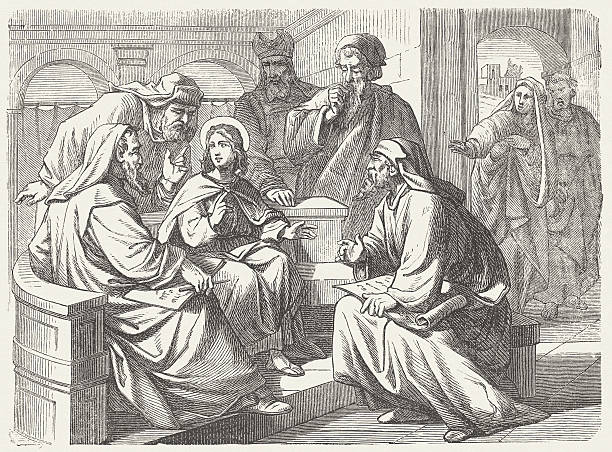 istock The twelve-year-old Jesus in the Temple (Luke 2), published 1877 184997856