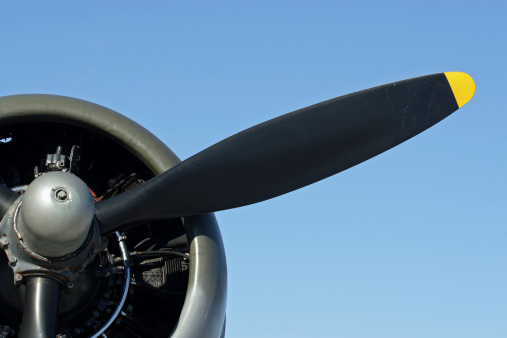 WWII era Vought Corsair propeller.