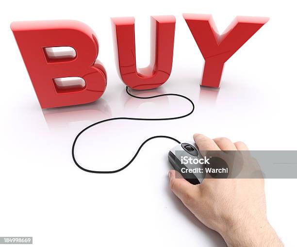 Foto de Comprar Online e mais fotos de stock de Buy - Palavra inglesa - Buy - Palavra inglesa, Comprar, Comércio - Consumismo