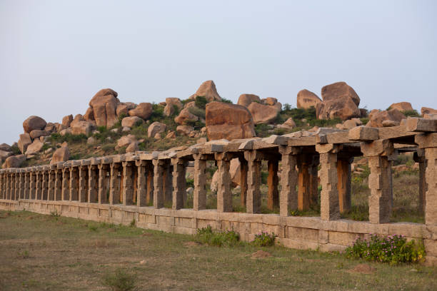 istock Old Ruins in Hampi, Karnataka, India. 184998737