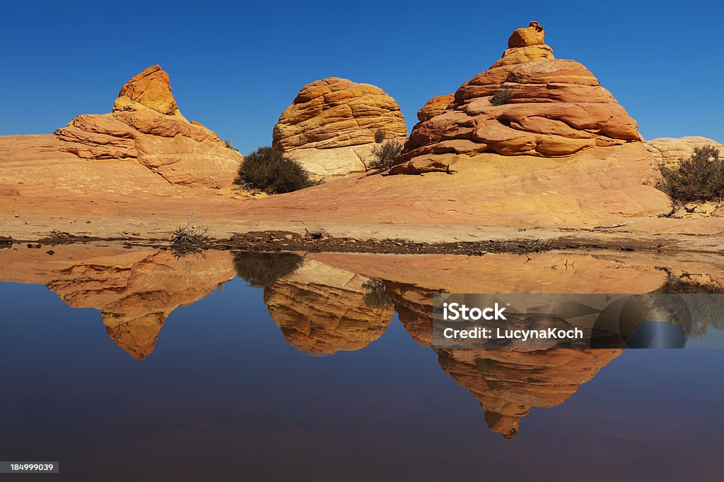 Coyote Buttes mit geschwungene Formen - Lizenzfrei Rot Stock-Foto