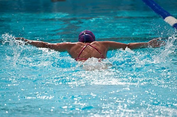 istock Female swimmer 184999170