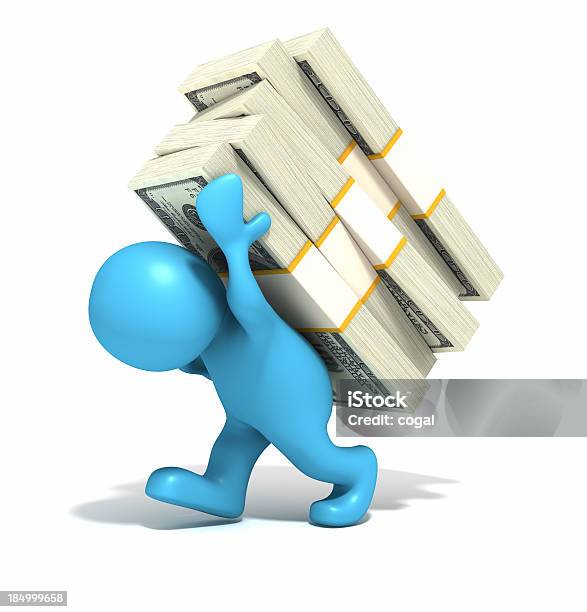 Carrying Money Stock Photo - Download Image Now - US Paper Currency, Walking, Adult