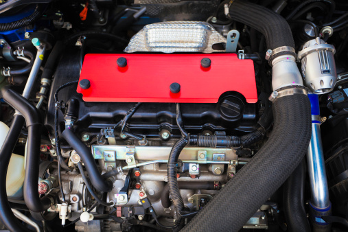 Turbo 4 cylinder customized engine