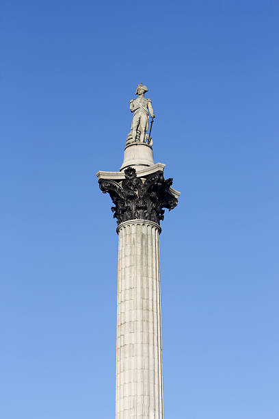 istock Nelson's Column in London, England 185000344