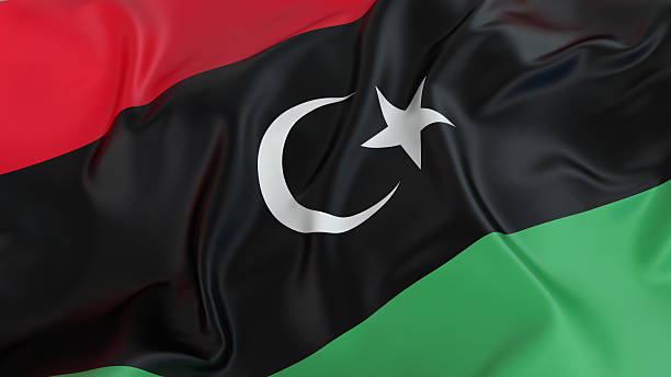 Libysche Flagge – Foto