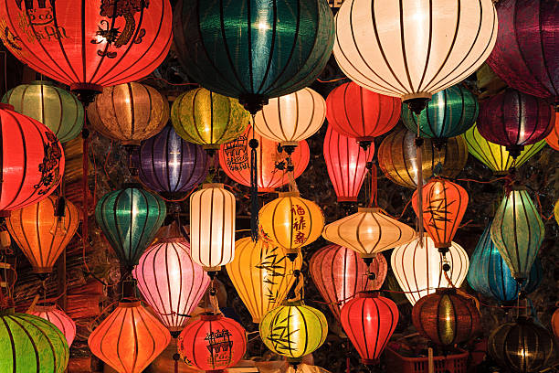 istock Silk lanterns in Hoi An city, Vietnam 185000617