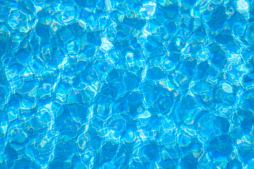 Light Reflections in Pool Water