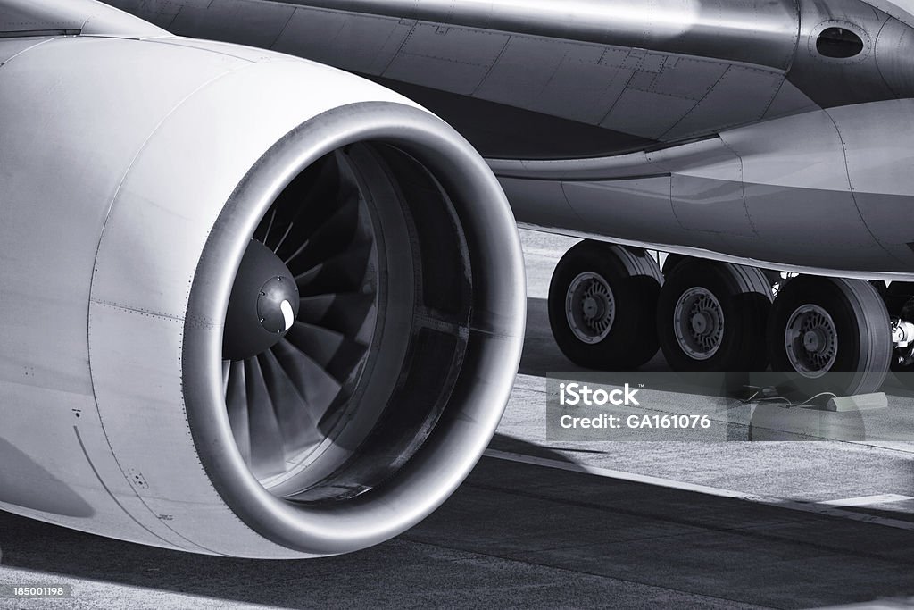 Aero engine - Foto stock royalty-free di Close-up