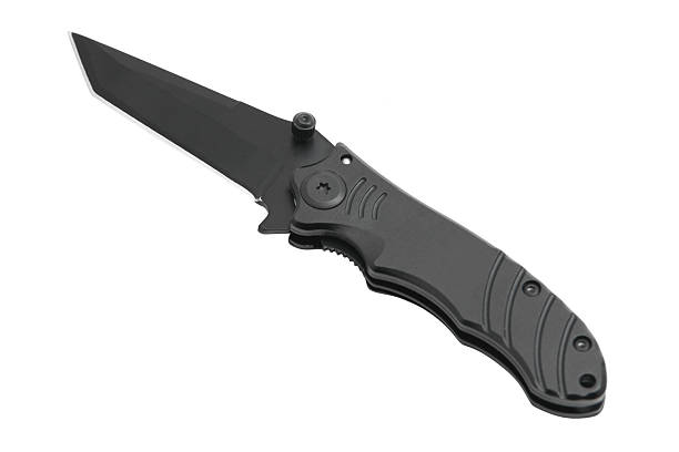 istock Military Combat Pocket Knife 185001362