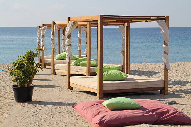 istock cabana on the beach in turkey 185001382
