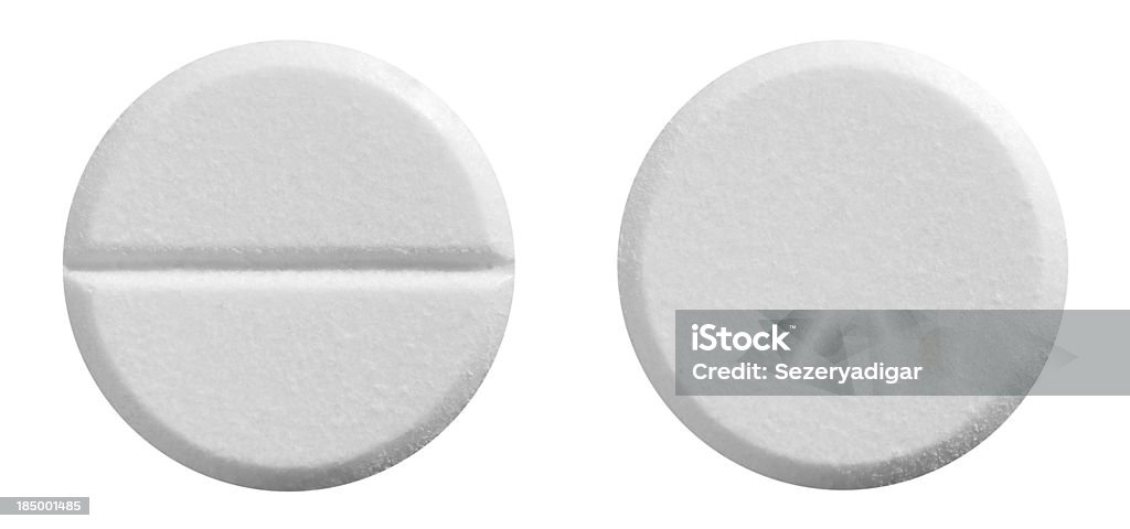 Pills "White tablet pills, Isolated" Pill Stock Photo