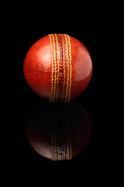 Cricket Ball stock photo