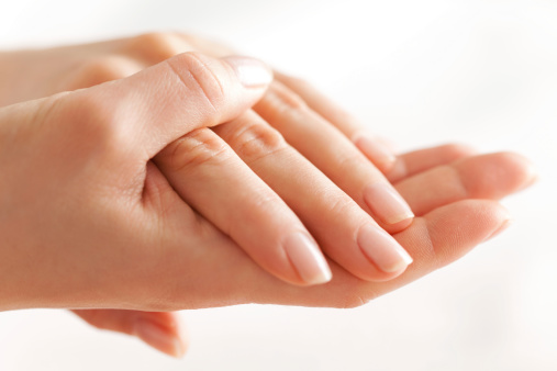 Beautiful female hands as a symbol of skin care