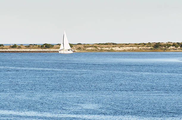 istock Sailboat on Matanzas Bay in Saint Augustine Florida 185002232
