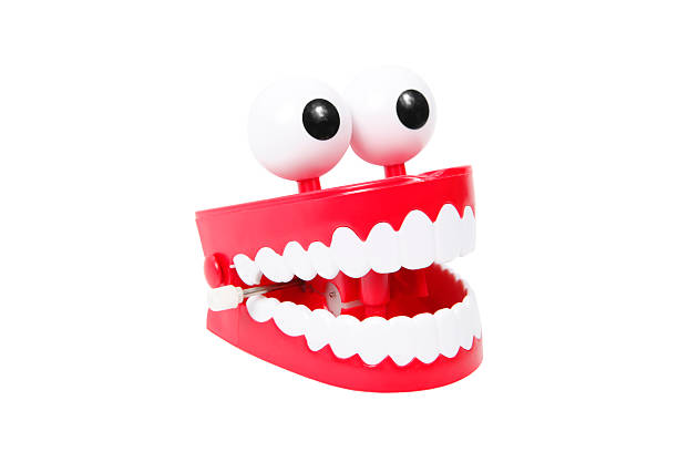 Joke Teeth stock photo
