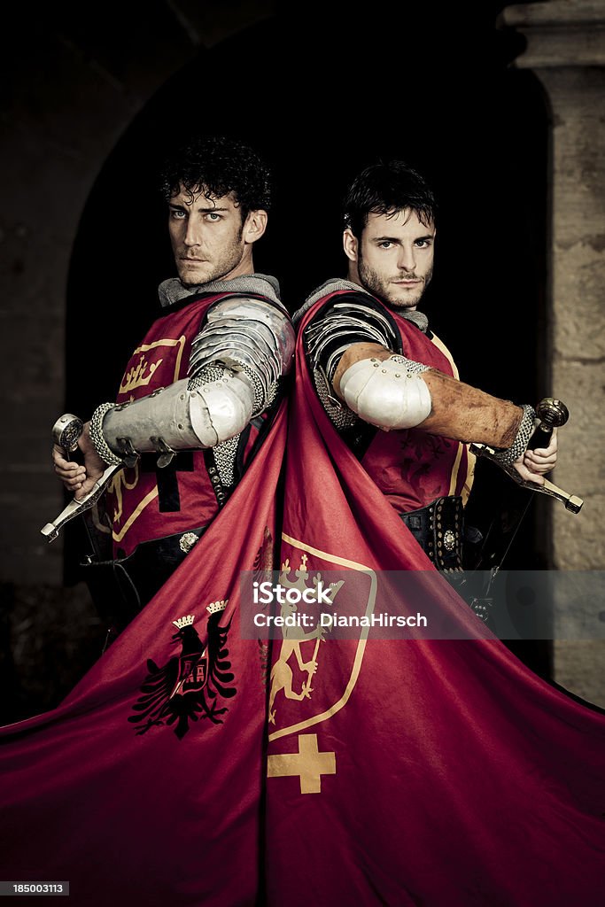 knight brothers - Royalty-free Medieval Foto de stock