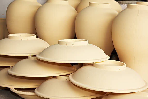 istock Moroccan pottery in Fez. Morocco. 185004224