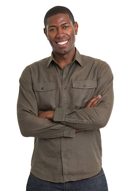 istock Smiling Happy Male Portrait 185004572
