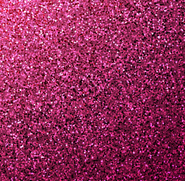 istock Pink pattern with detailed glittering texture. Horizontal love and New Year art banner 1850050199