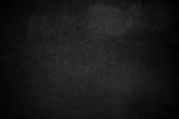 Dark texture background of black fabric stock photo