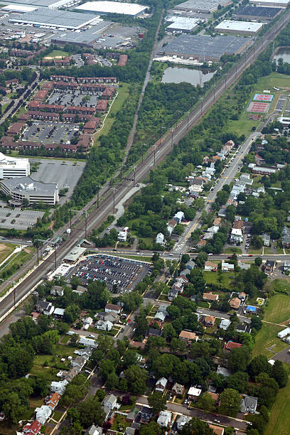 istock Commuter Town Aerial 185005414