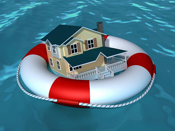 istock House wih life buoy 185006080