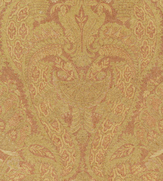 istock textured paper with antique ornament 185006314