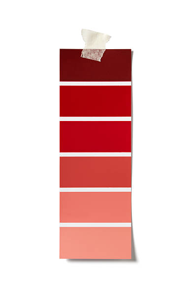 red swatch stock photo