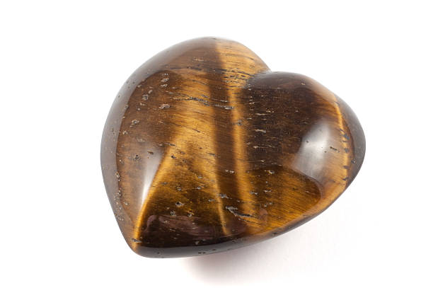 istock Tigereye- half precious stone. guaranteed authentic 185006838