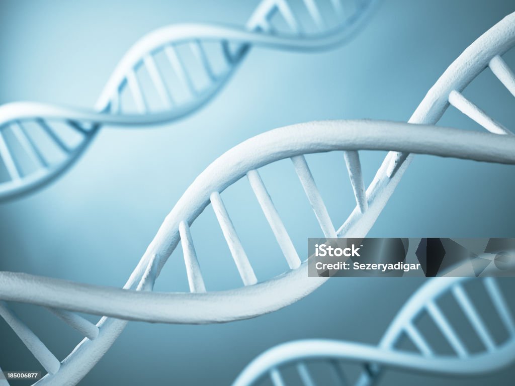 DNA - Foto de stock de Azul royalty-free