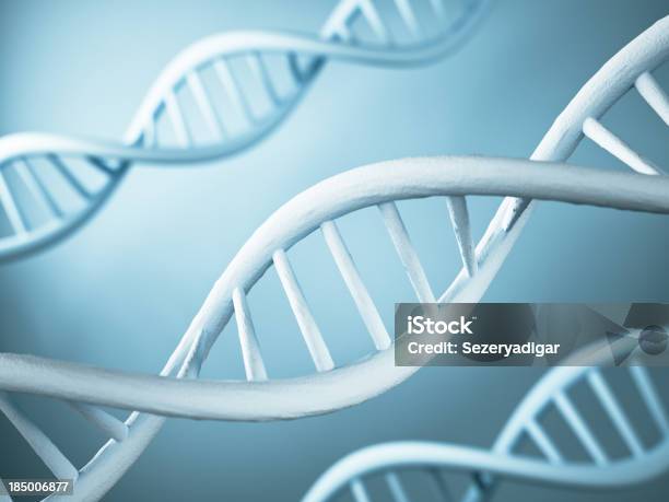 Adn - Fotografias de stock e mais imagens de ADN - ADN, Azul, Biologia
