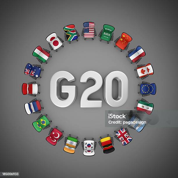 Del G20 Foto de stock y más banco de imágenes de Grupo de los 20 - Grupo de los 20, Reunión, Bandera