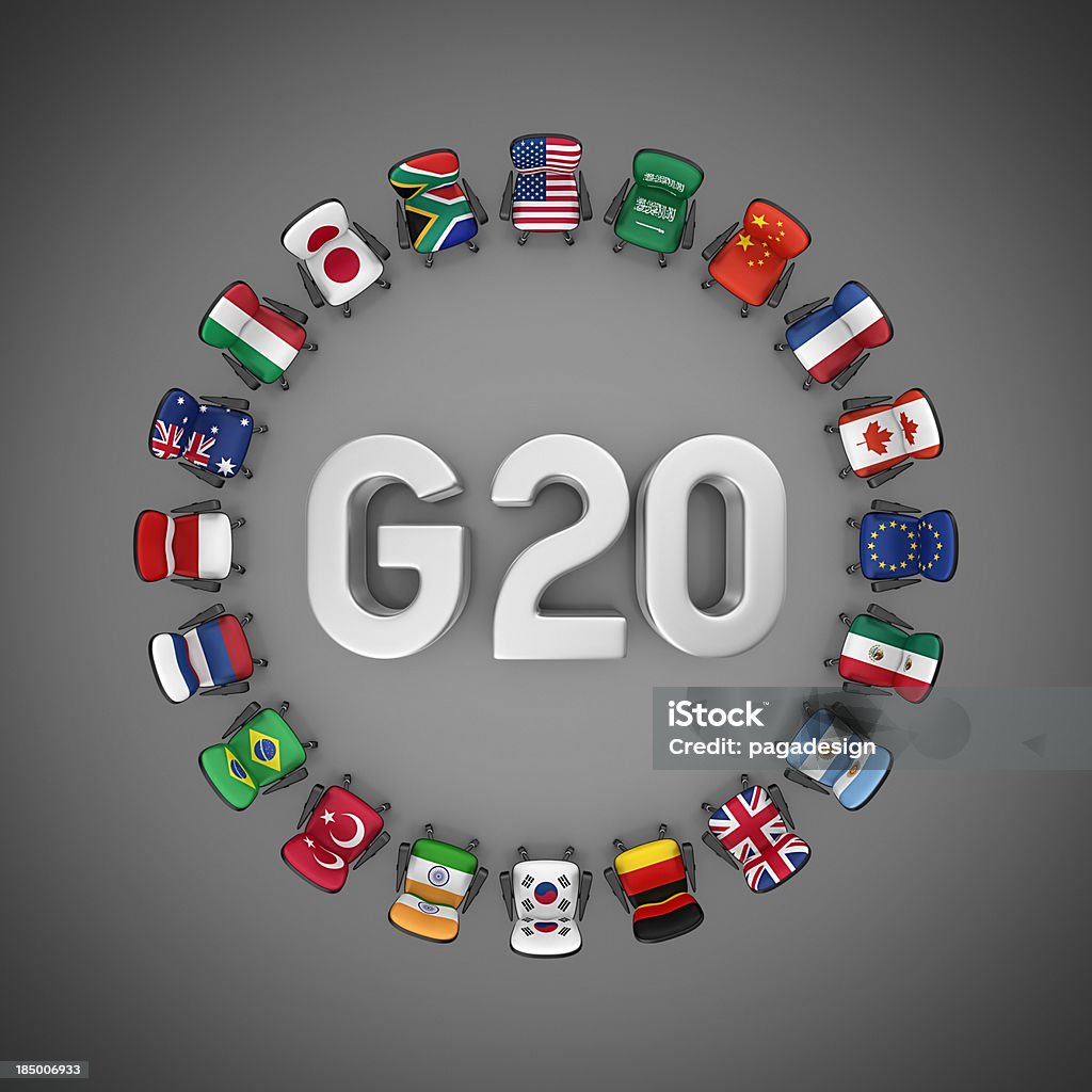 g20 - 로열티 프리 Group of 20 스톡 사진