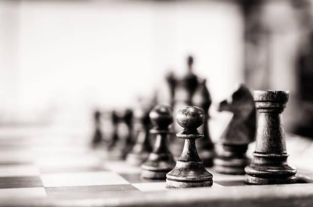 กระดานหมากรุกวินเทจ - chess ภาพสต็อก ภาพถ่ายและรูปภาพปลอดค่าลิขสิทธิ์