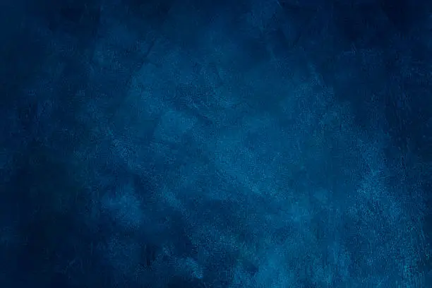 Photo of Dark blue grunge background